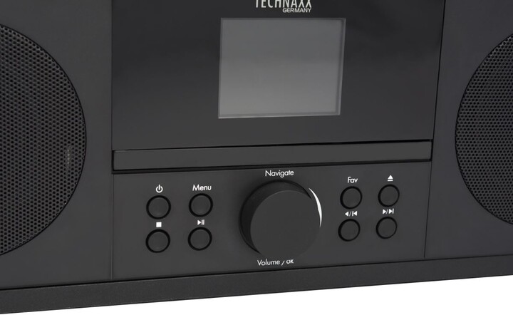 Radio Technaxx TX-187, e zezë