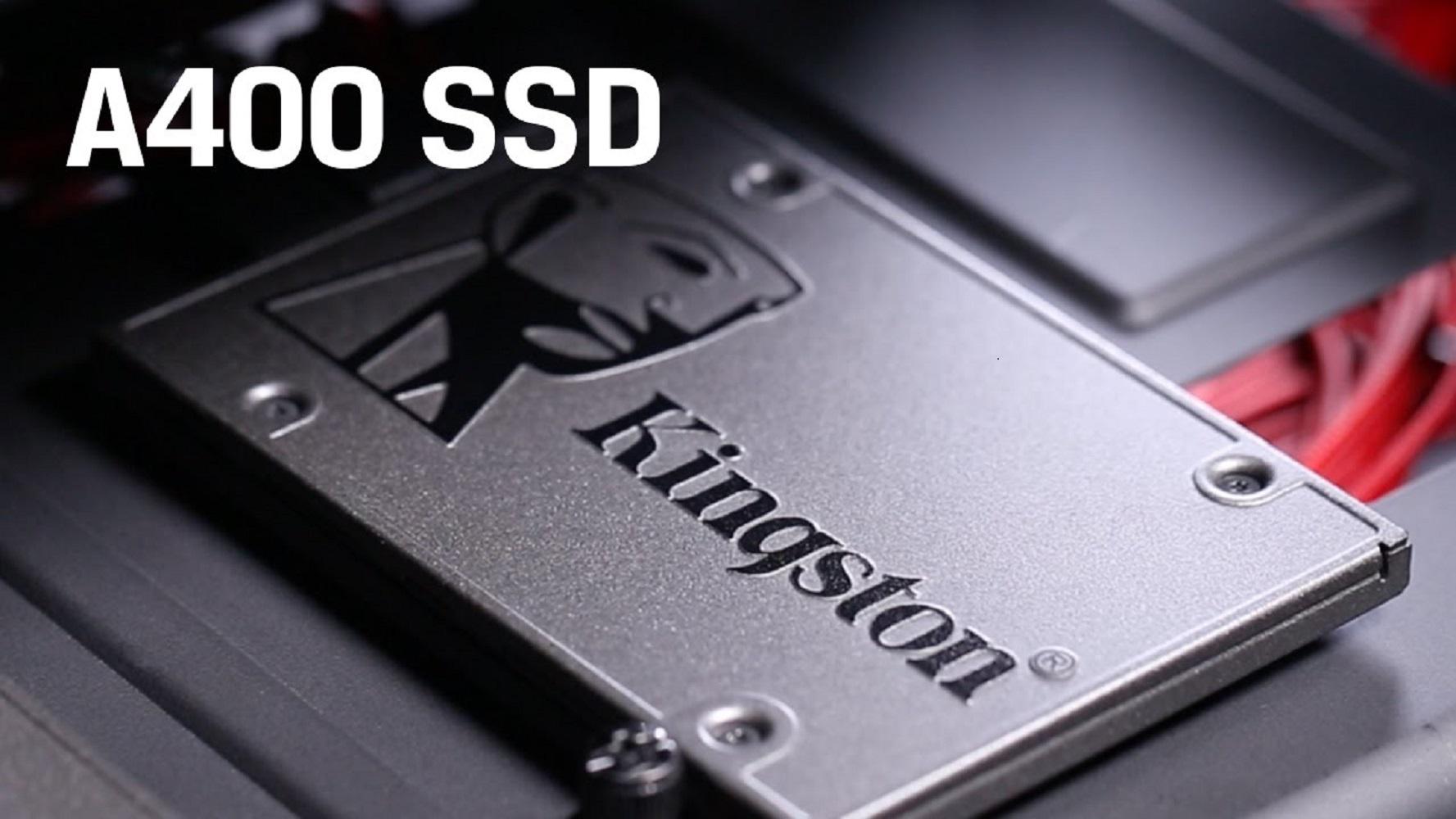 SSD i brendshëm Kingston A400, 240GB, SATA, i zi