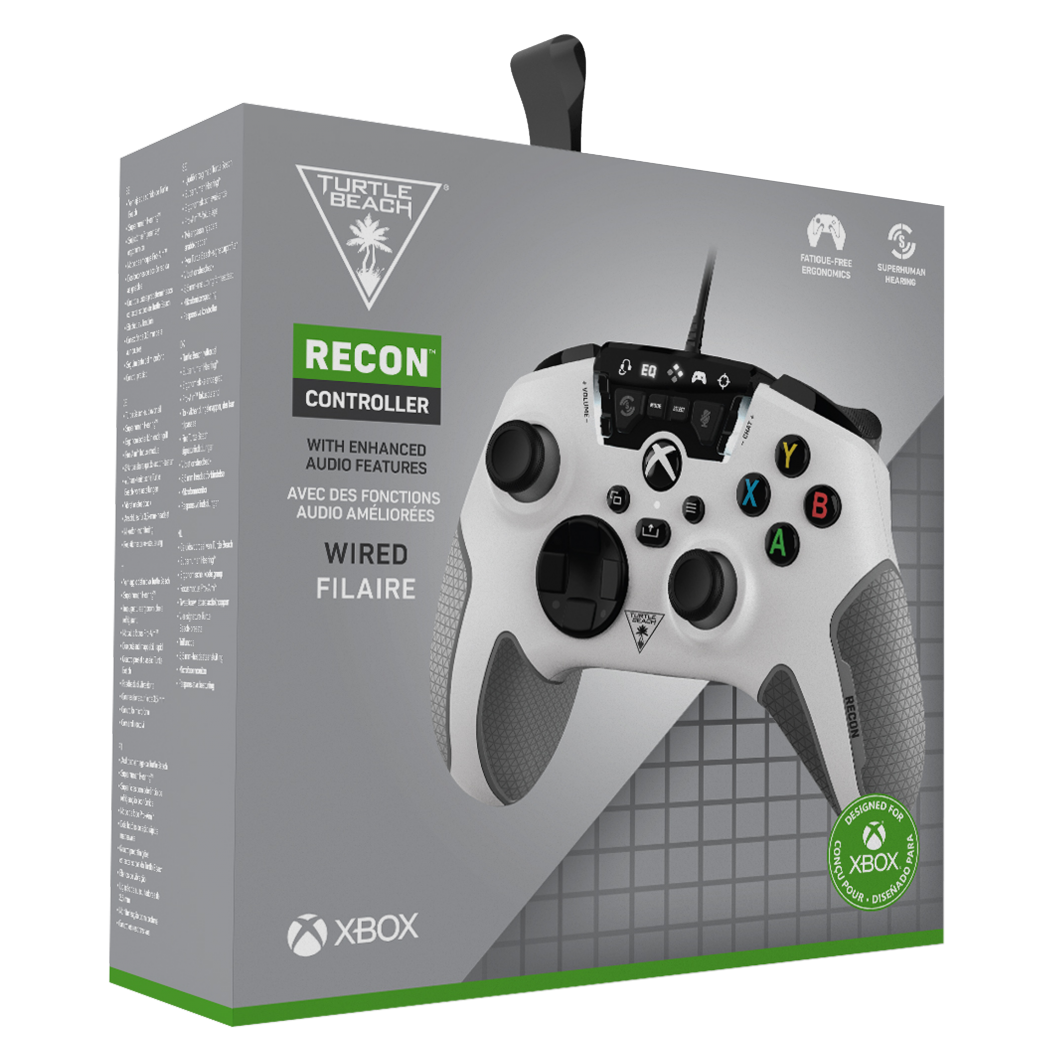 Kontroller Turtle Beach Recon Xbox, me kabllo, i bardhë