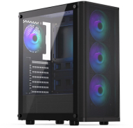 Kompjuter Gjirafa50 Orange Edition 19, Intel Core i5, 16GB RAM, 50GB SSD, ASUS Dual -RTX4060TI-O8G-WHITE NVIDIA GeForce RTX 4060 Ti,  i zi
