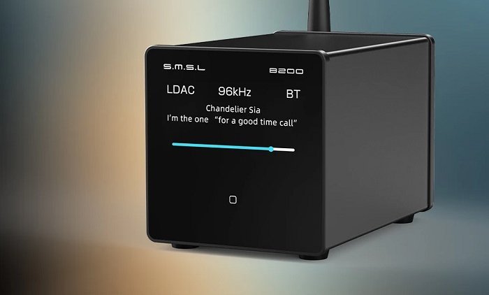 DAC audio me Bluetooth SMSL B200, LDAC aptX HD, USB, i zi
