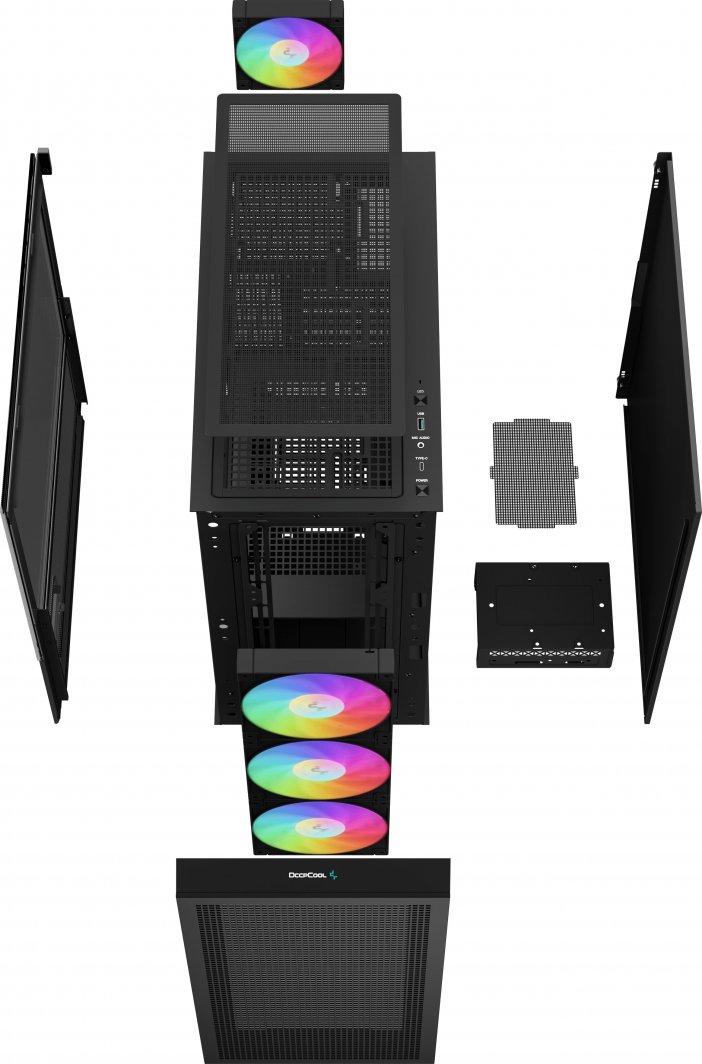 Kasë Deepcool CH560 Digital ARGB, Midi Tower