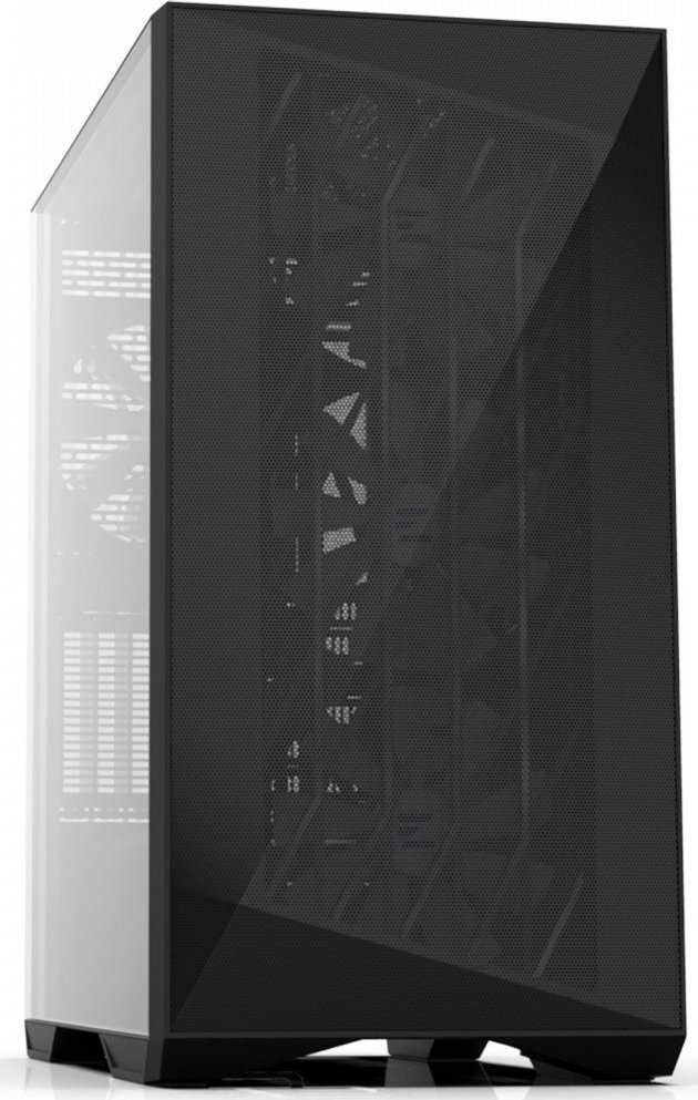 Kasë Zalman Z9 Iceberg ARGB, e zezë, Midi Tower