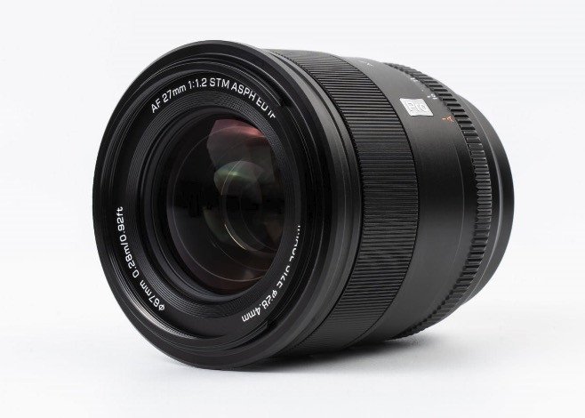 Објектив за камера Viltrox 27mm F1.2, APS-C, авто фокус, црн