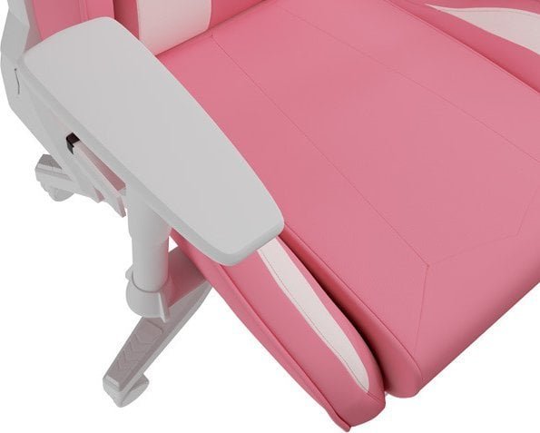 Set gaming Genesis Nitro 710 dhe Holm 320 RGB, tavolinë 120x60cm, ndriçim RGB, rozë e bardhë