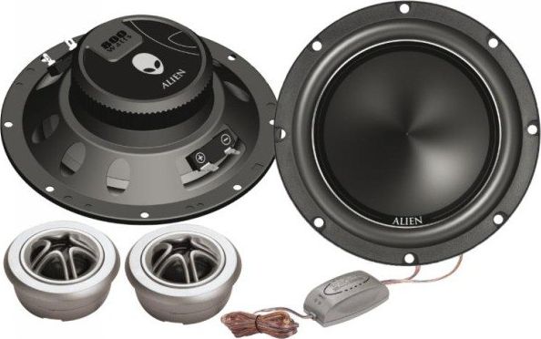 Altoparlantë veture PeiYing PY-BG620CT6 Alien, set, 150W, 6.5", të zinj