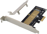 Kartë zgjeruese InLine PCI Express, për SSD NVMe M.2 Key M, PCIe 3.0 x1, e zezë