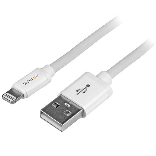 Kabllo USB StarTech.com për Apple, 1.8m, 8-pin Lightning, e bardhë