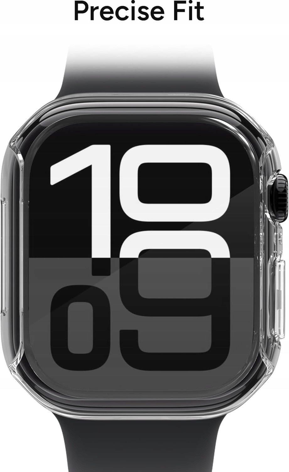 Mbrojtës ekrani ZAGG InvisibleShield Glass Elite 360, për Apple Watch Series 11 10 Small, transparent