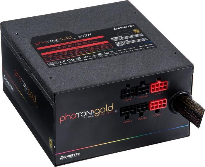 Burim energjie Chieftec Photon Gold GDP-650C-RGB ATX, 650W