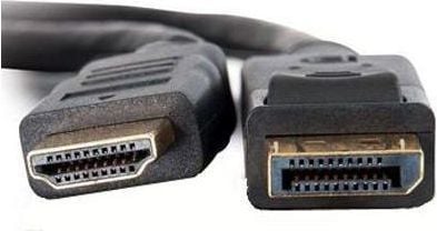 Kabllo DisplayPort në HDMI Techly ICOC-DSP-H12-020, 2m, 4K, e zezë