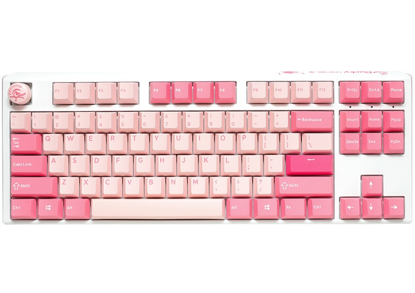 Тастатура Ducky One 3 Gossamer TKL, Cherry MX Red, RGB, розова