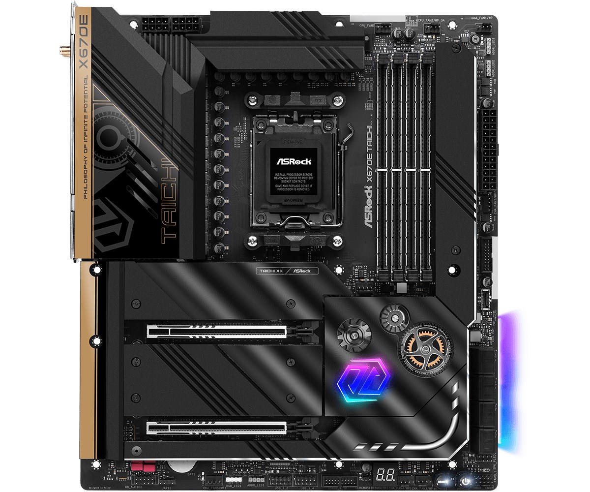 Матична плоча Asrock X670E TAICHI AMD X670 Socket AM5 Extended ATX