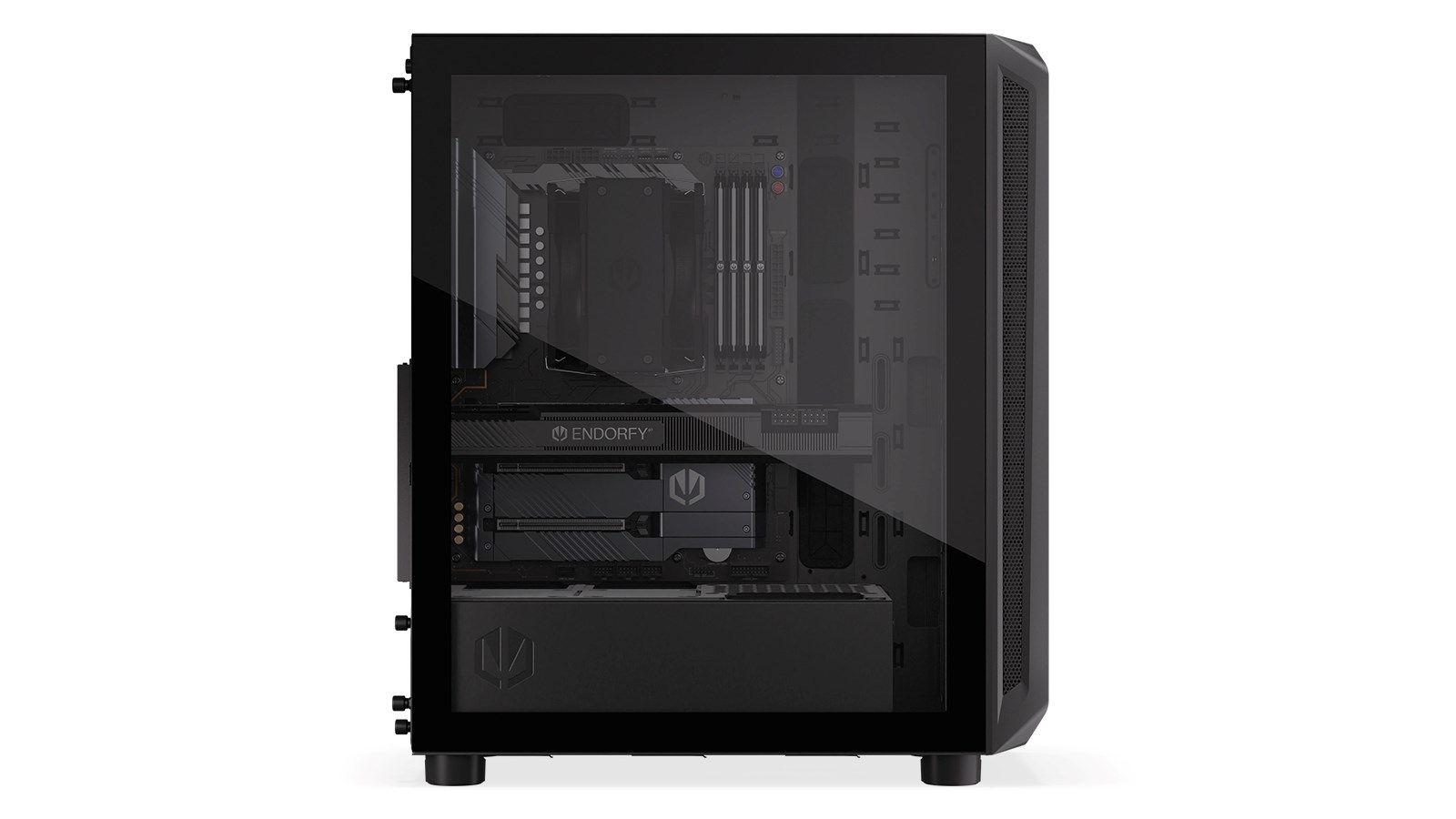 Kutia PC Endorfy Arx 500 Air EY2A010, ATX, xham i temperuar, e zezë