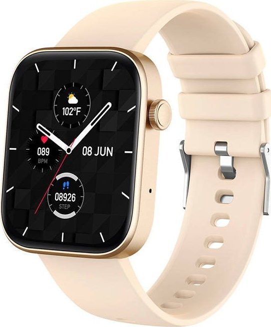 Ora inteligjente Colmi P71, ekran 1.9" IPS HD, IP68, rozë gold