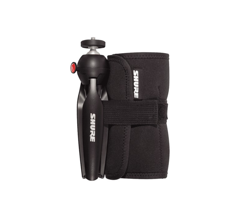 Mikrofon video Shure MV88+ Video Kit, stereo kondensator, me tripod, i zi