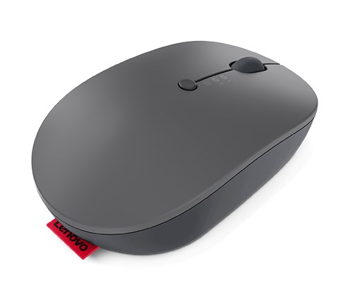 Maus Lenovo Go, RF Wireless + Bluetooth + USB Type-A, i hirtë