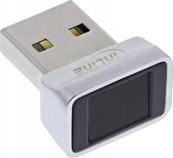 Skaner gjurmësh gishtash InLine USB, kompatibil me Windows Hello, i zi