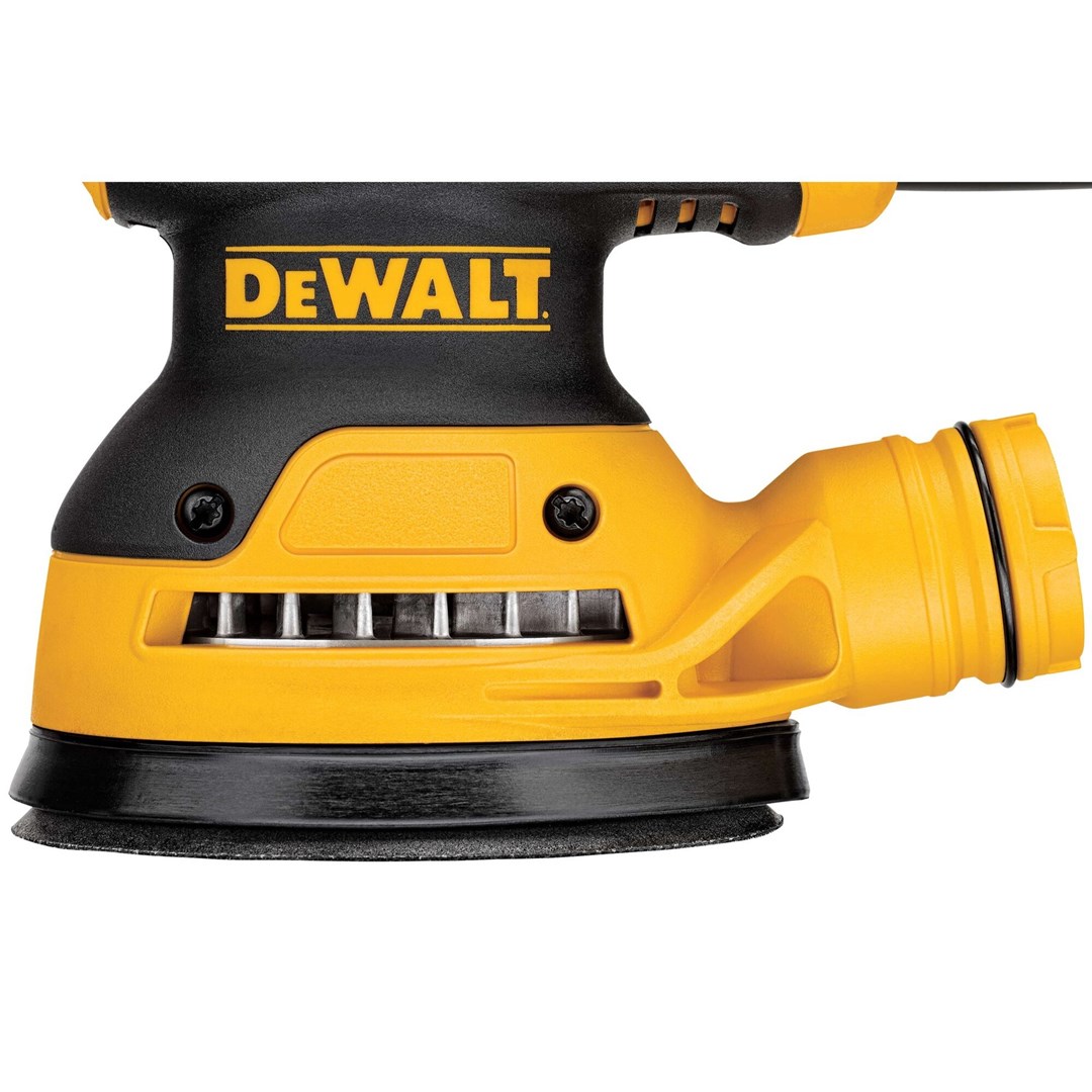 Lëmues orbital Dewalt DWE6423, 280W, 125mm, i verdhë