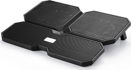 Ftohës laptopi DeepCool Multi Core X6, 15.6", 4 ventilatorë, i zi