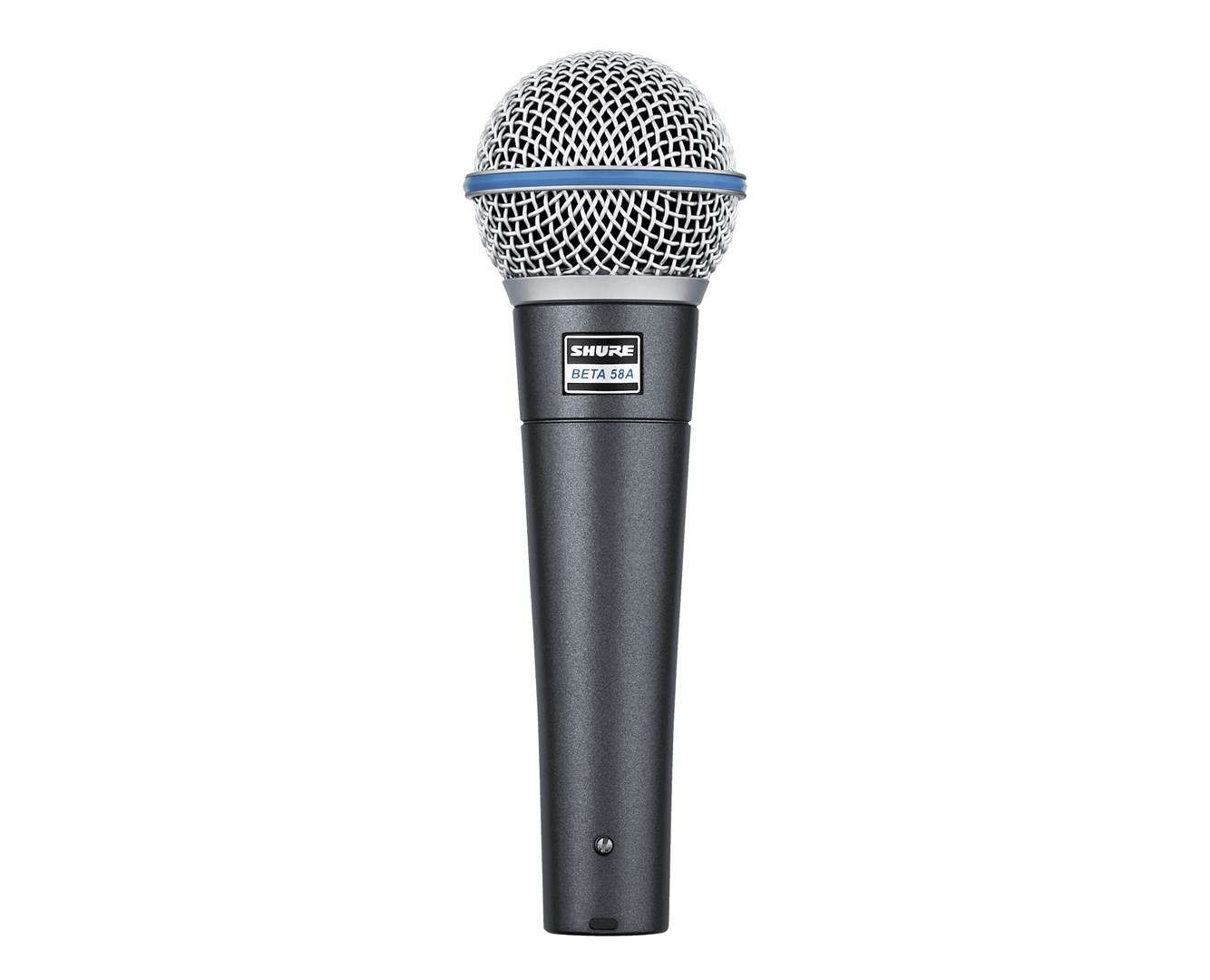 Mikrofon dinamik Shure Beta 58A, dorak, për vokal, gri