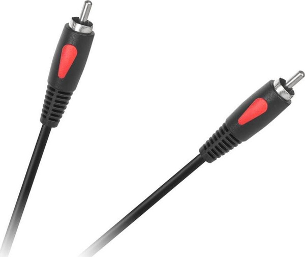 Kabllo Cabletech (KPO4000), RCA (Cinch) - RCA (Cinch), 1.8 m, e zezë