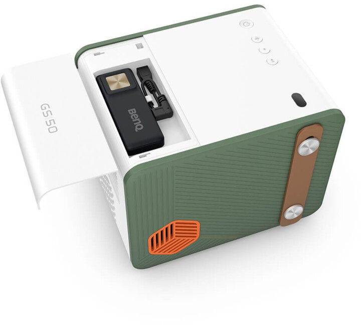 Projektor BenQ GS50, i bardhë / gjelbër