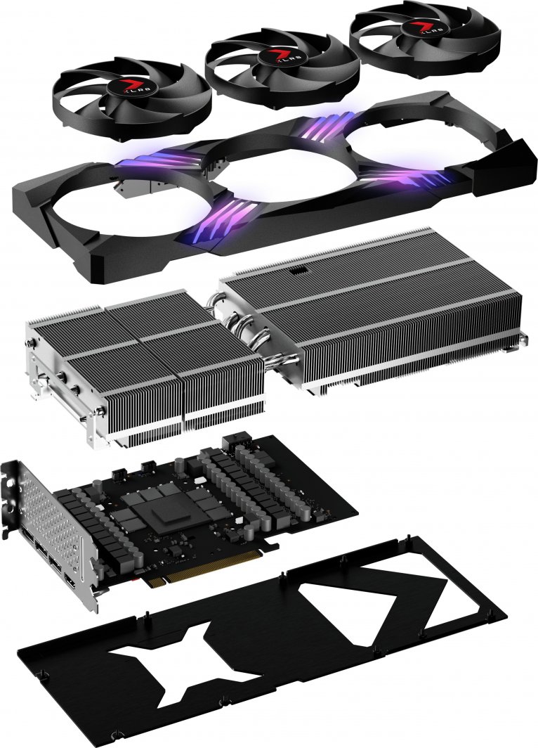 Kartelë grafike PNY GeForce RTX 4080 SUPER XLR8 Gaming Verto Epic-X RGB OC 16GB GDDR6X