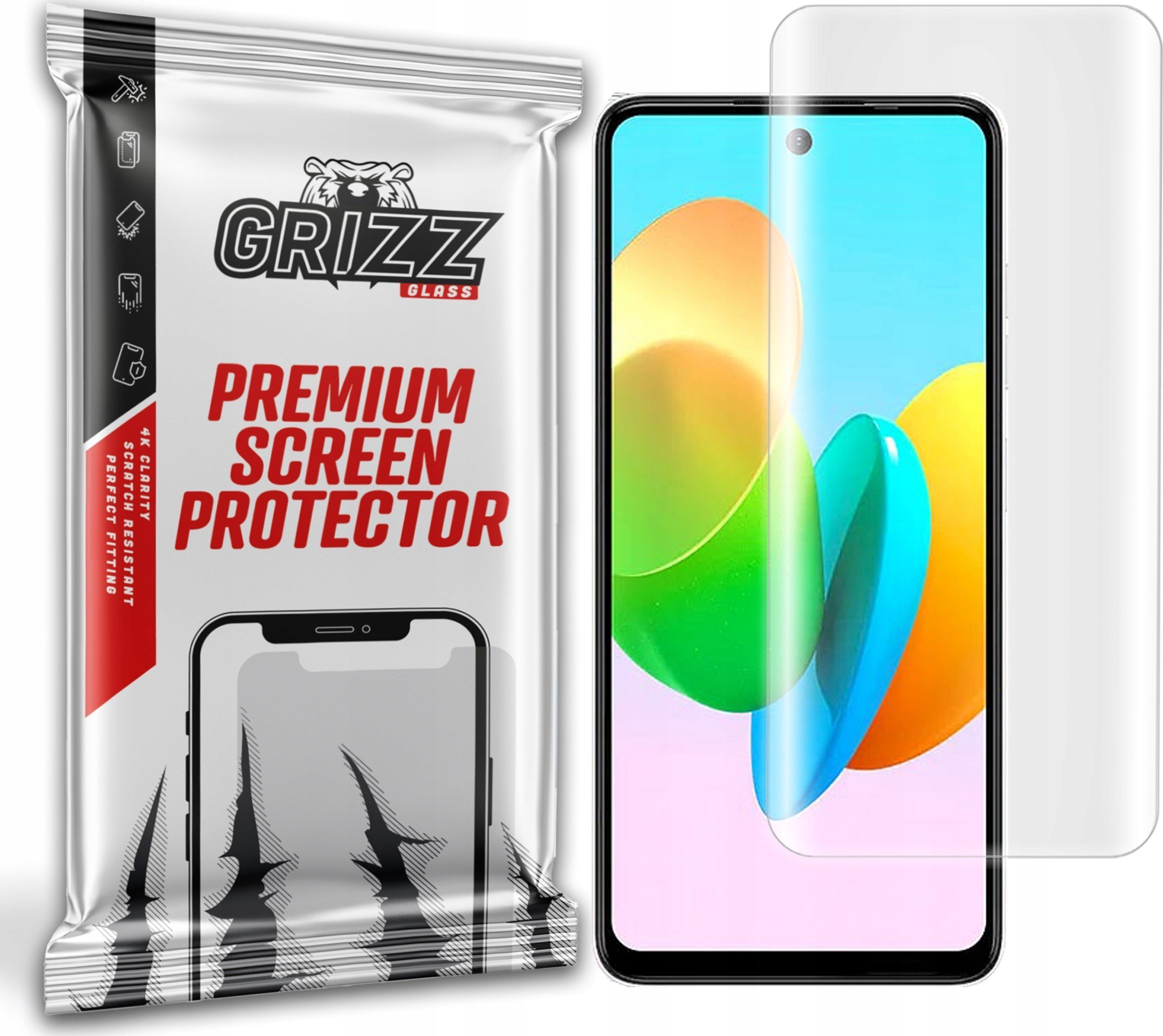 Folie mbrojtëse Hydrogel për ekran Tecno Spark 20C, 1 copë, transparente