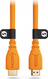 Kabllo HDMI Rode 3m, 4K 60Hz, portokalli