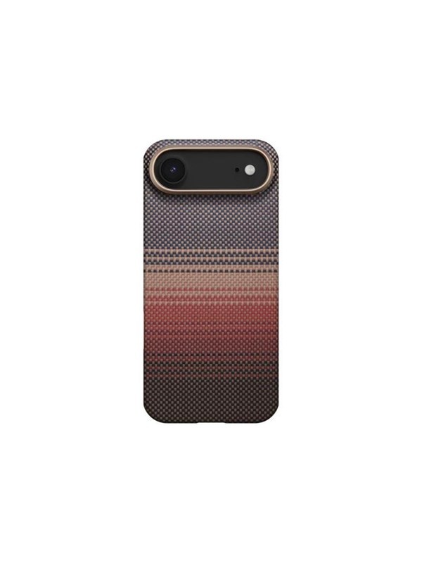 Mbulesë telefoni PITAKA Ultra Slim Sunset, për iPhone Air, fibrë aramidi, e zezë