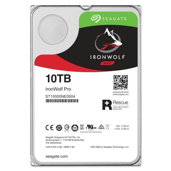 Hard Disk Seagate IronWolf Pro, 10TB, 7200RPM