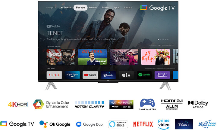 Televizior TCL 43P638 - 43" (108cm), 4K UHD, i zi