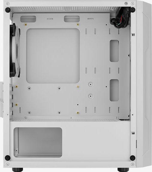 Kasë Aerocool Trinity Mini RGB, e bardhë, Mini Tower