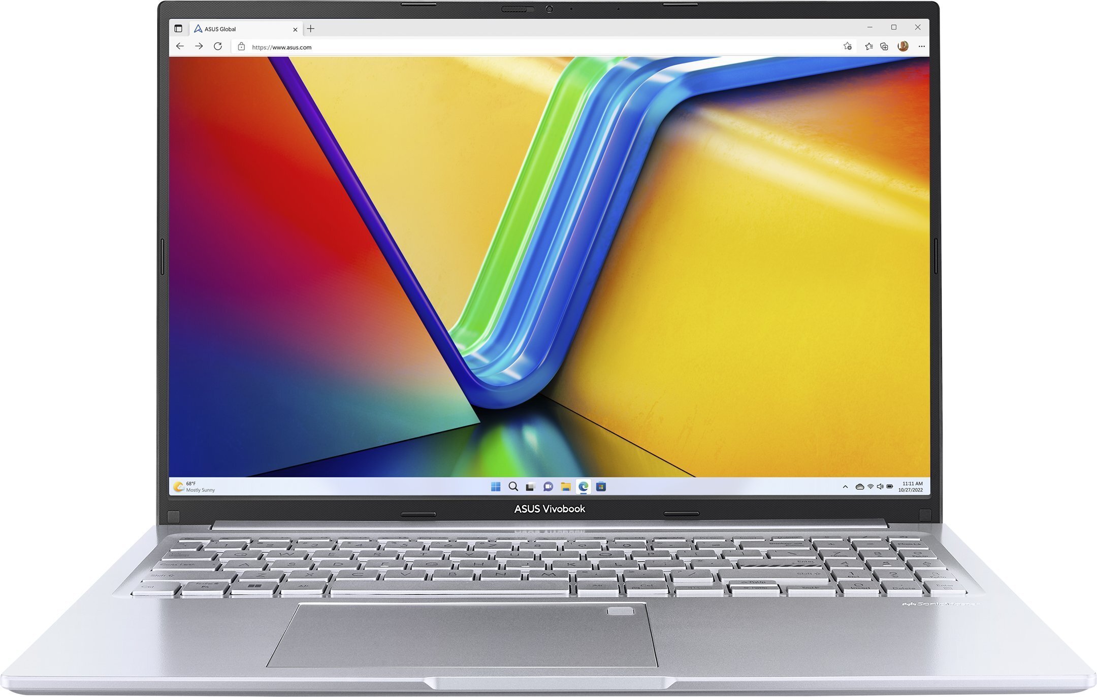 Laptop ASUS VivoBook 16 M1605YA, 16", Ryzen 7 7730U, 16GB RAM, 512GB SSD, argjendtë