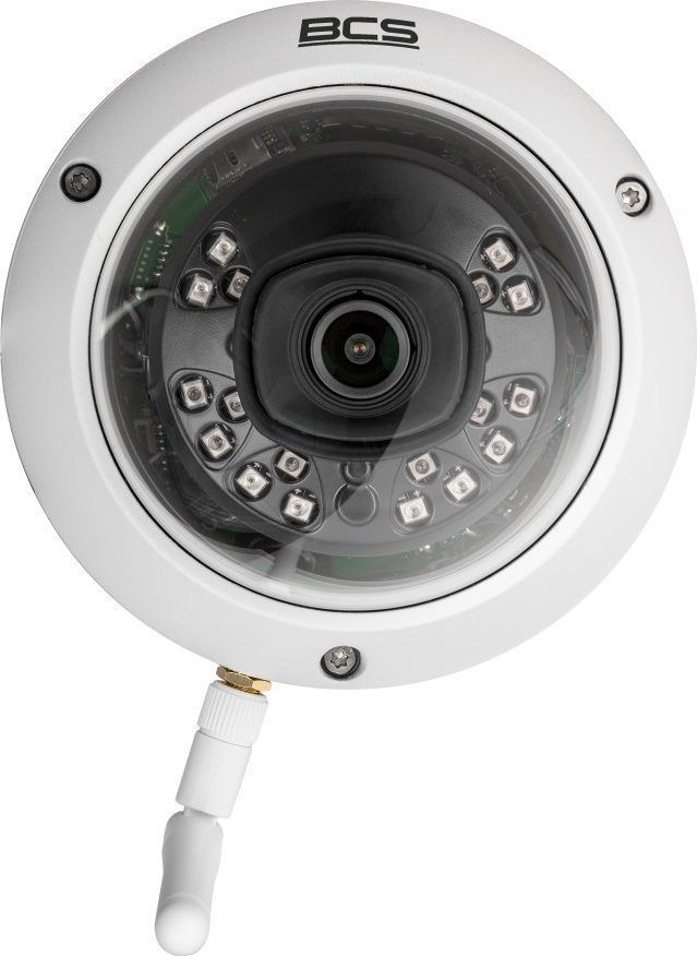 Kamerë IP BCS Line BCS-L-DIP14FSR3-W, 4 Mpx, Wi-Fi, lentë 2.8 mm, e bardhë