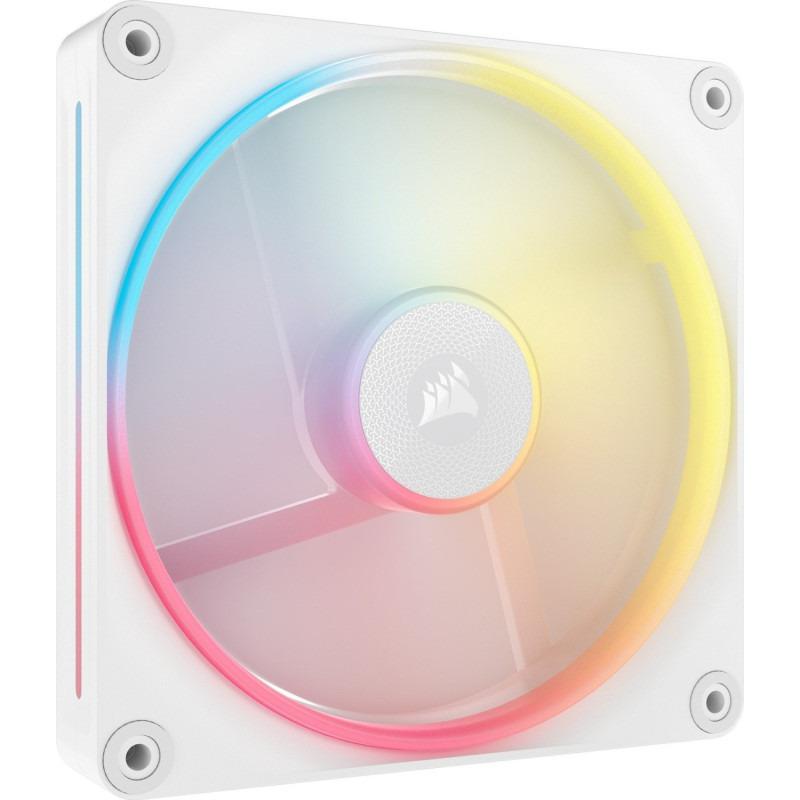 Ventilator kase Corsair iCUE LINK LX140-R RGB, 140mm, PWM, i bardhë