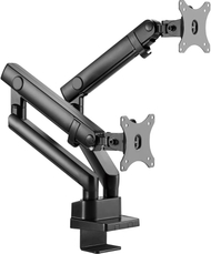 Mbajtëse për dy monitorë 13"- 32" Stell SOS 2021 - E zezë