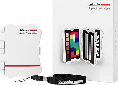 Chart ngjyrash Datacolor Spyder Checkr Video, për videografi, i zi