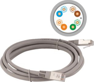 Kabllo rrjeti Alantec Patch-cord KKF5SZA7.0, F/UTP Cat.5e, 7m, gri