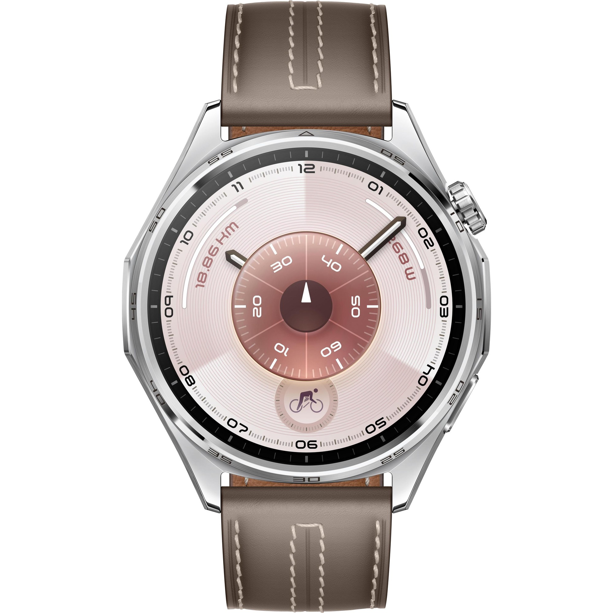 Ora inteligjente Huawei Watch GT6, 46mm, ekran 1.47" AMOLED, GPS, gri