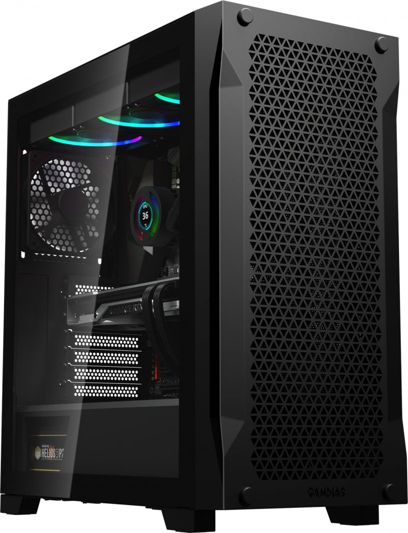 Kasë Gamdias Athena P1 Lite, Midi Tower