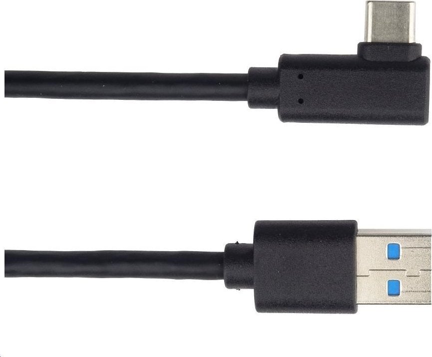 Kabllo USB PremiumCord USB A në USB C, 2 m, USB 3.0, e zezë