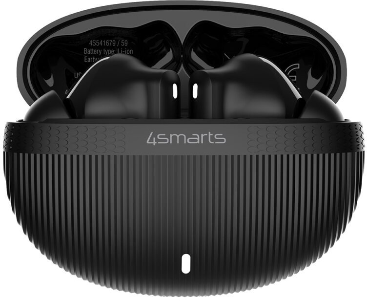 Kufje pa tela 4smarts SkyBuds Pro ANC, wireless, me anulim zhurme, të zeza