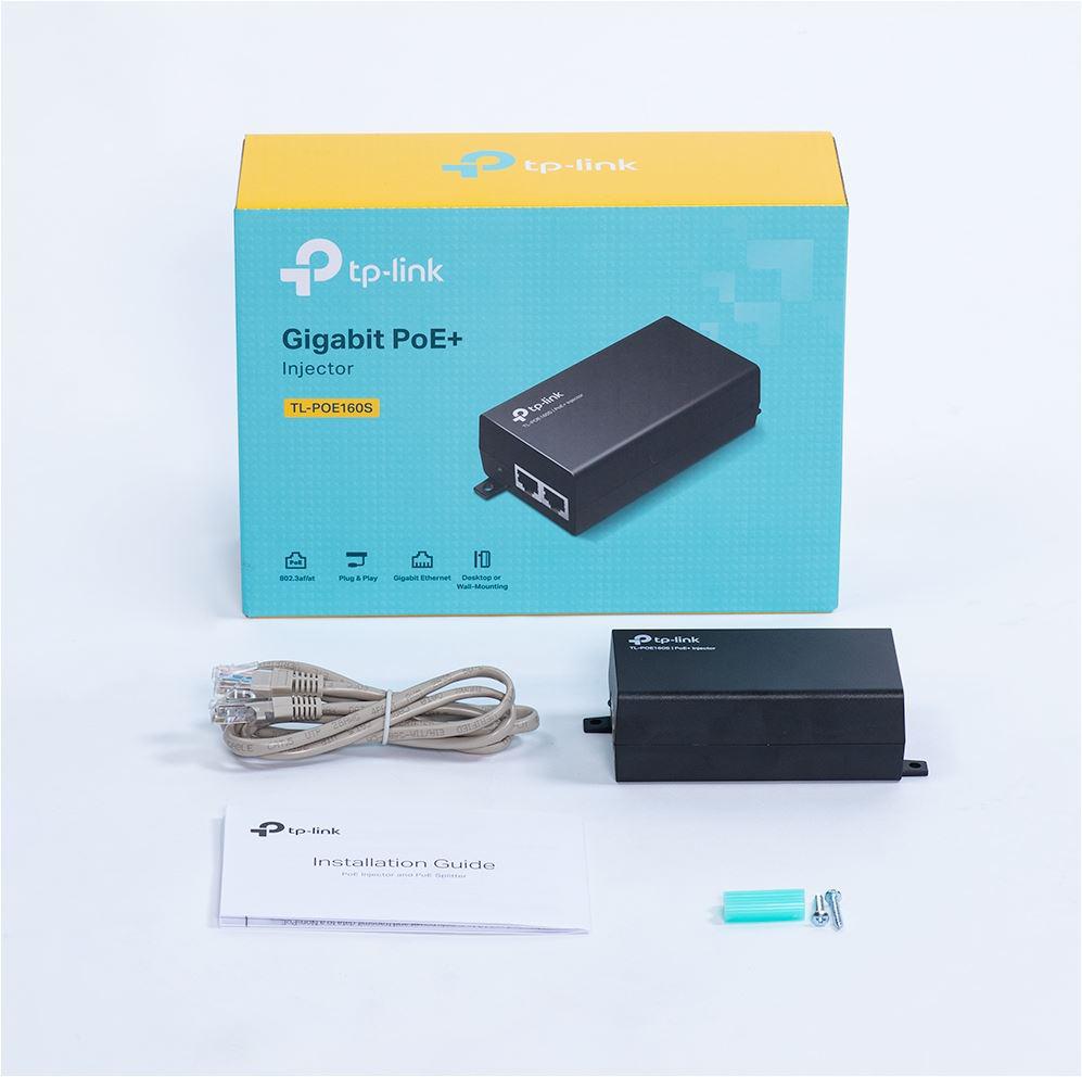 Injektor PoE TP-Link TL-POE160S, Gigabit, 30W, i zi