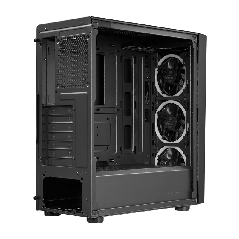 Kullë PC Cooler Master CMP 510 ARGB, ATX, panel xhami i temperuar, e zezë