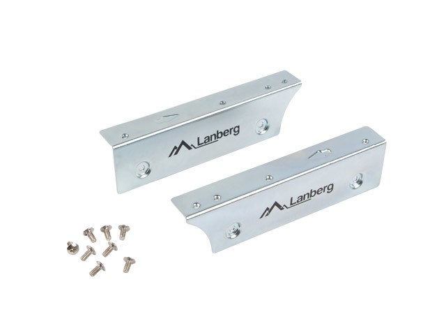 Adapter montimi Lanberg IF-35-25, nga 3.5" në 2.5", metalik, i zi