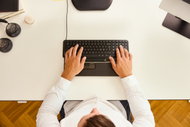 Tastierë Contour Balance, ergonomike, me kabllo USB, AZERTY FR, e zezë