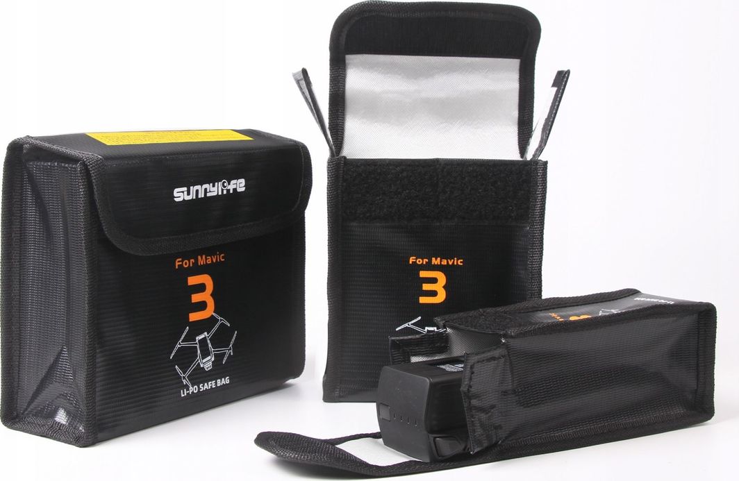 Mbështjellëse SunnyLife për bateri të DJI Mavic 3, e zezë