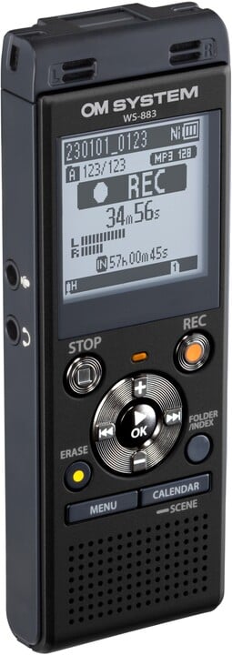 Regjistrues Olympus WS-883, i zi